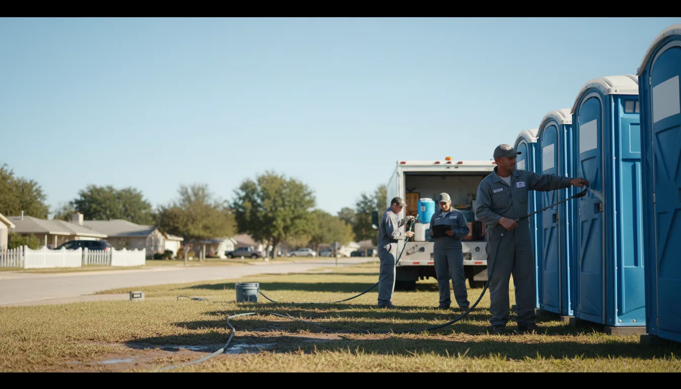 Long-Term Portable Toilet Rental in Kenton, OK near me